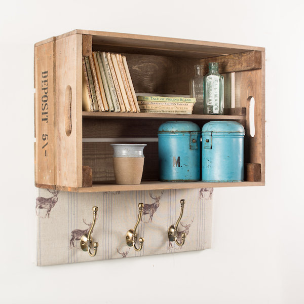 Blaue Küche Entwirft Haken / Kleine blaue Hakenleiste mit 2 silber